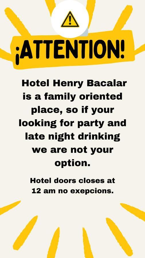 Hotel Henry Bacalar Bagian luar foto